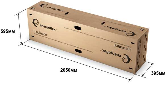 Упаковка трубок Energoflex® Black Star длиной 2 метра